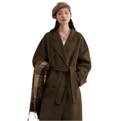 Cappotto lungo retrò doppio petto F/W 2024