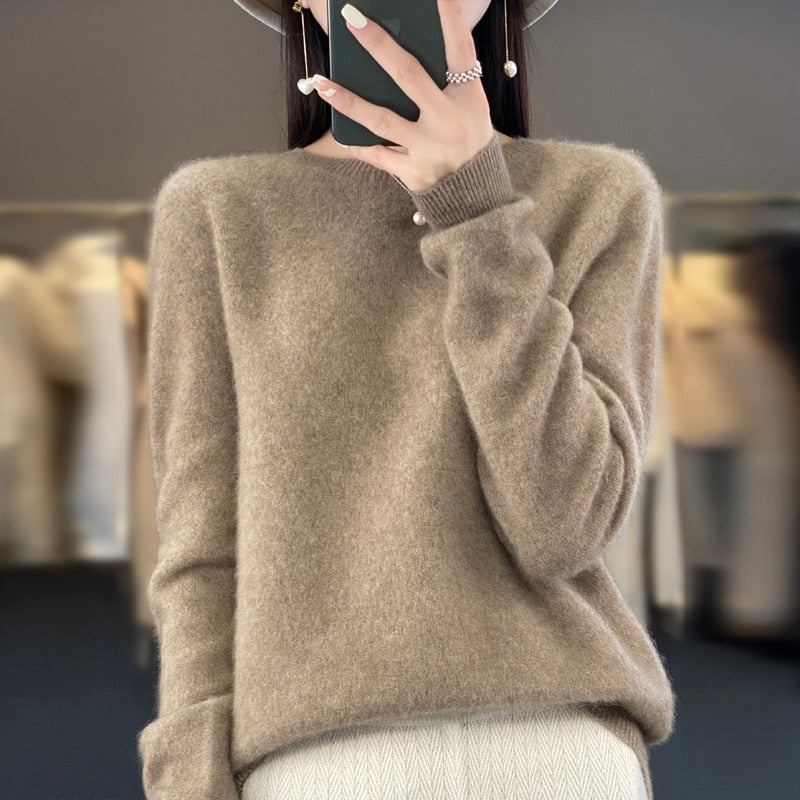 Maglione in cashmere varie colorazioni