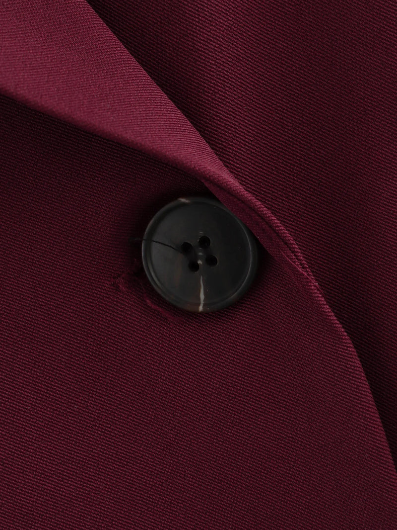 Blazer bordeaux doppiopetto