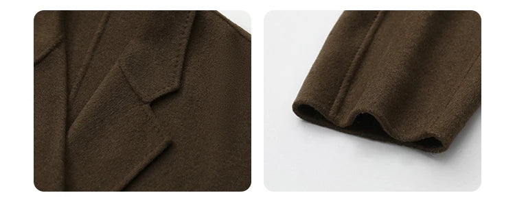 Cappotto lungo retrò doppio petto F/W 2024